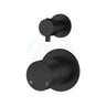 Meir Round Pinless Diverter Mixer Matte Black Wall Mixers 