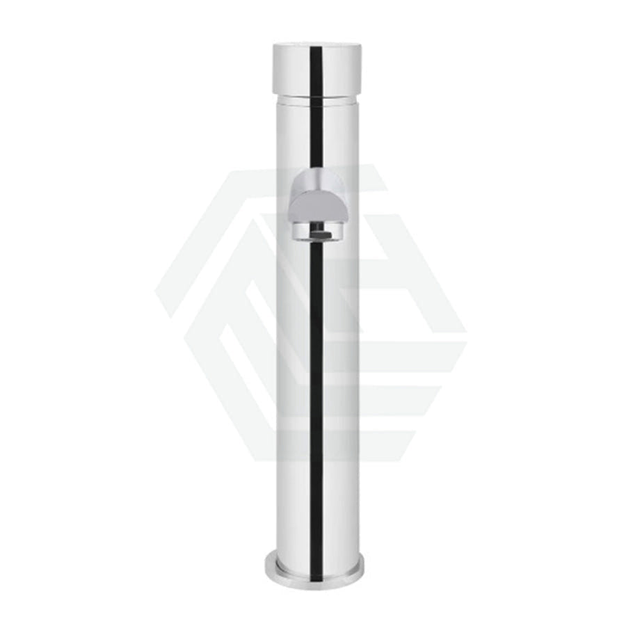 Meir Round Pinless Tall Basin Mixer Polished Chrome Mixers