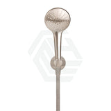 Meir Round Three Function Hand Shower On Fixed Bracket Champagne Handheld Sets