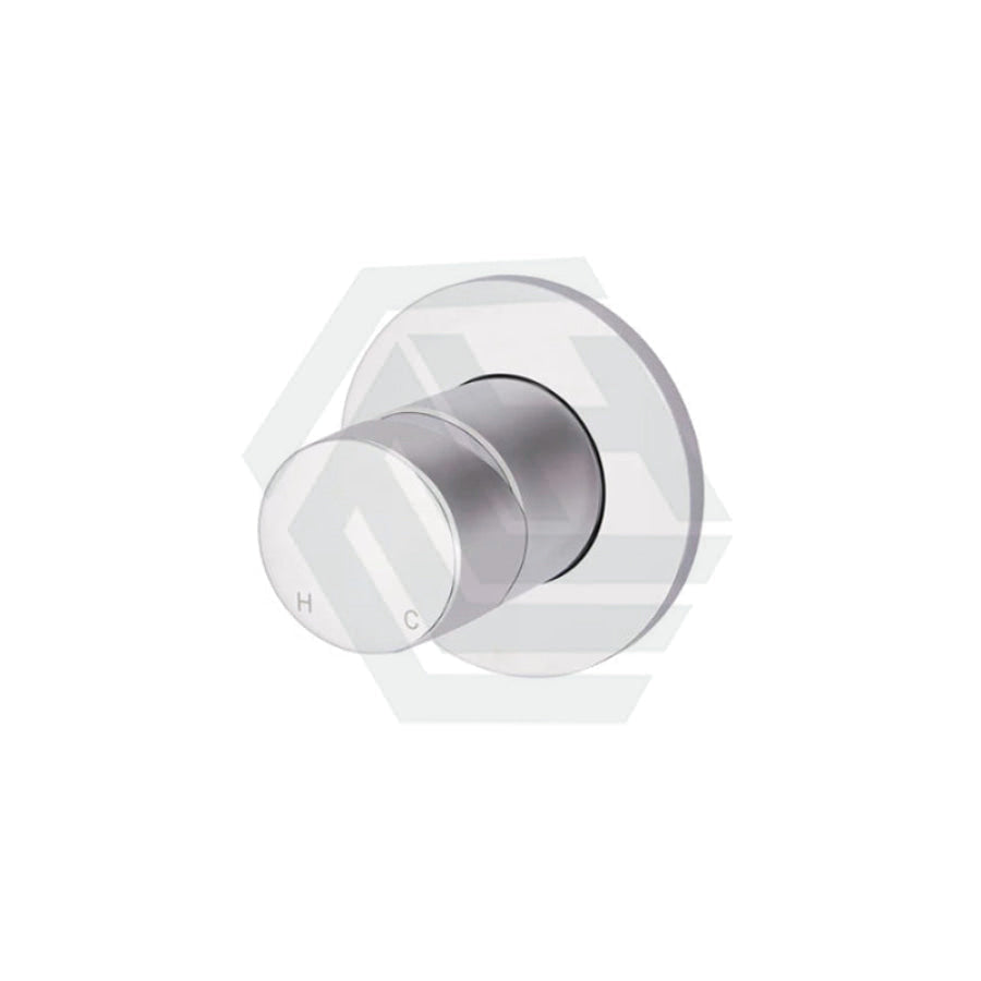 Meir Round Wall Mixer Pinless Handle Trim Kit Polished Chrome Mixers
