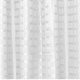 Metlam 1200/1600mm L Bend Shower Curtain Track System in Designer Black Cut to size