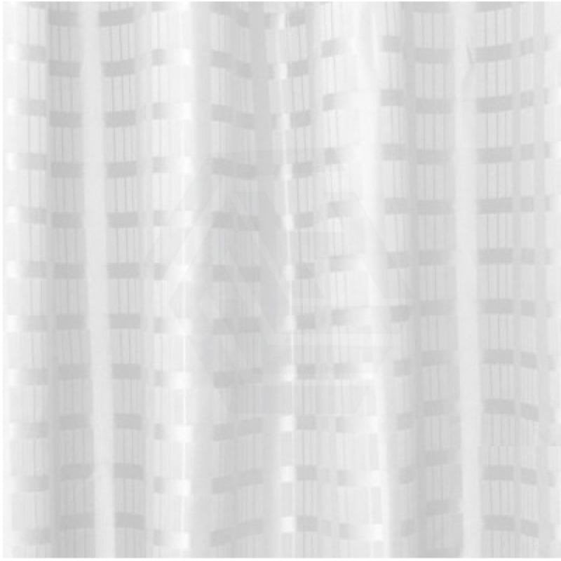Metlam 1200/2000Mm Micro Shower Straight Curtain Track In Designer Black 1200Mm / Box Stripe