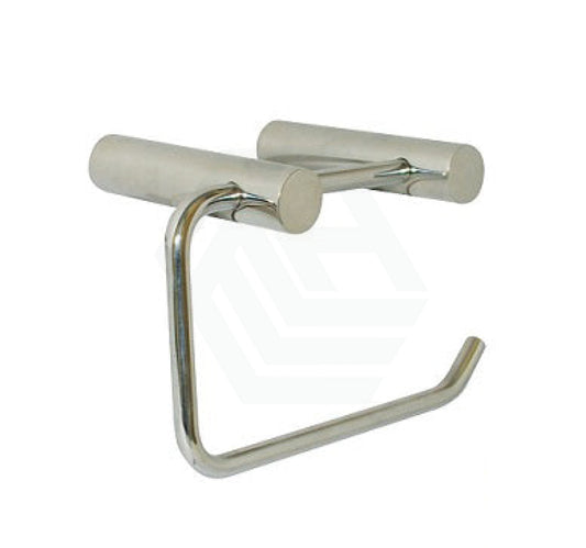 Metlam Lawson Single Toilet Roll Holder Polished Stainless Steel Chrome Paper Holders