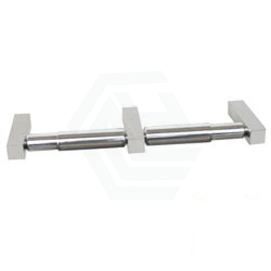 Metlam Paterson Double Toilet Roll Holder Polished Stainless Steel Ml6049Pss Chrome Paper Holders