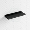 Metlam Utility Shelf Stainless Steel Designer Matt Black Back To Wall Bathroom Shelves