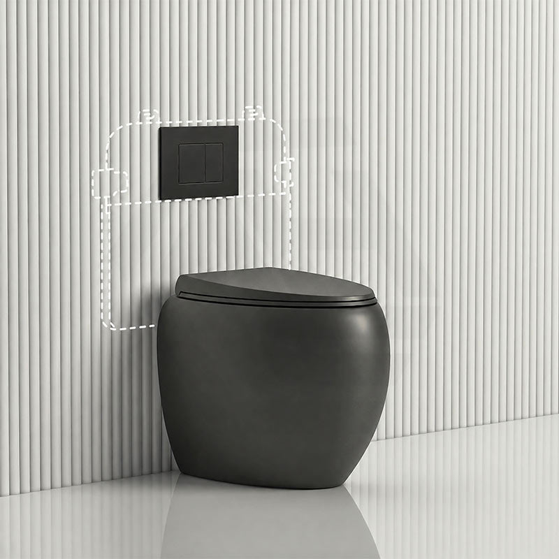 RAK CLOUD Rimless Wall Faced Toilet Pan with R&T Frameless Inwall Concealed Cistern Push Button - Variant Colour