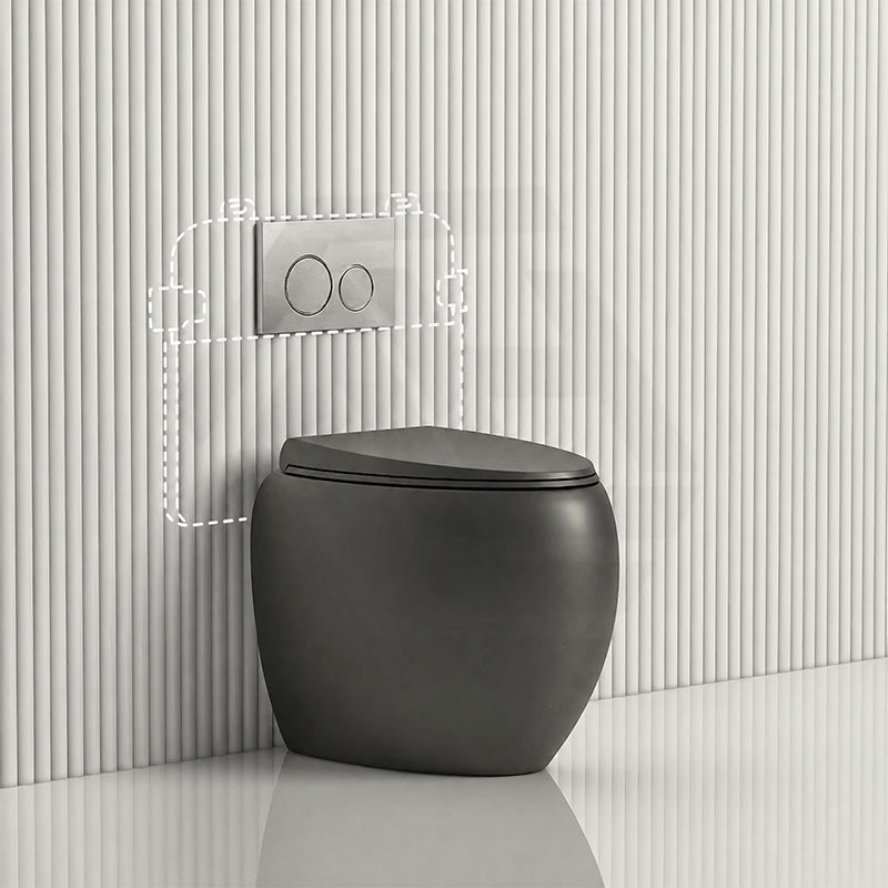 RAK CLOUD Rimless Wall Faced Toilet Pan with R&T Frameless Inwall Concealed Cistern Push Button - Variant Colour