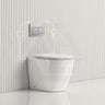 R&T Frameless Inwall Concealed Cistern with Tornado Rimless Wall Faced Toilet Pan with Push Button VORTEX Flushing 400x570x360mm