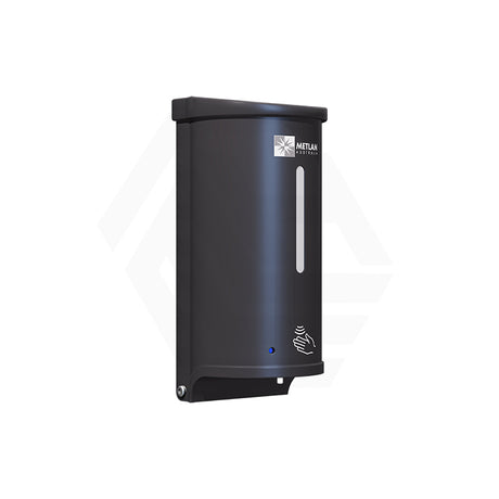 Metlam 800ml Vertical Auto Foam Soap Dispenser Stainless Steel Surface Mounted Matt Black