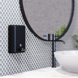 Metlam 1.2L Vertical Liquid Soap Dispenser Stainless Steel Surface Mounted Matt Black