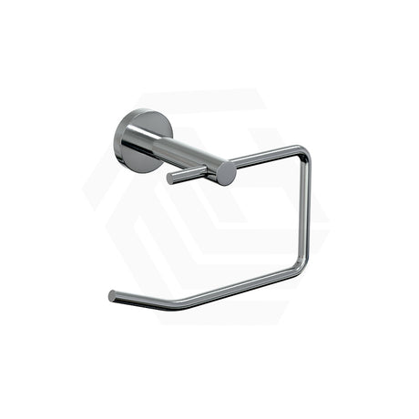 Metlam Lachlan Single Toilet Paper Roll Holder Brass Bright Chrome Surface