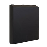 Metlam Stainless Steel Paper Towel Dispenser Surface Mounted Matt Black