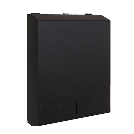 Metlam Stainless Steel Paper Towel Dispenser Surface Mounted Matt Black
