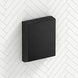 Metlam Stainless Steel Paper Towel Dispenser Surface Mounted Matt Black Tissue Toilet Roll