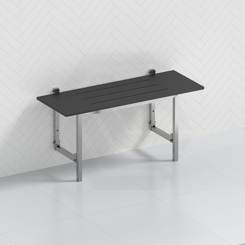 Metlam Compact Laminate Folding Shower Seat with Legs