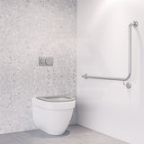 Metlam 950x600mm 90° Assist Grab Rail Ambulant Accessories Special Needs Stainless Steel 304