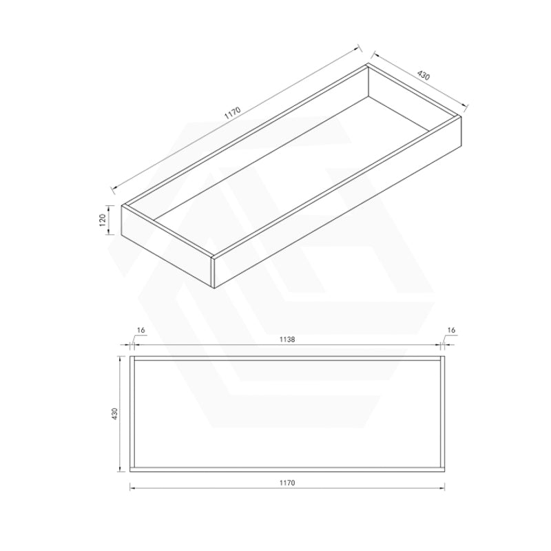 Macho 1200mm Premium MDF Gloss White Freestanding Bathroom Vanity Single/Double Bowls Available