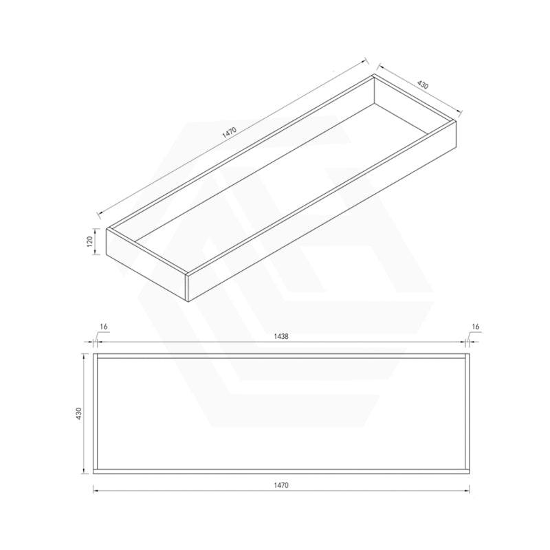 Macho 1500mm Premium MDF Gloss White Freestanding Bathroom Vanity Single/Double Bowls Available