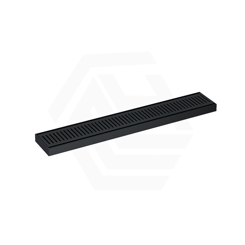 100-5600mm Lauxes Midnight Black Shower Grate Drain Indoor Outdoor Aluminium Next Generation 26