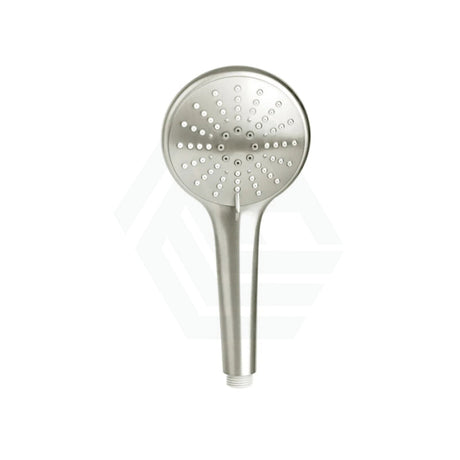 Meir 3 Functions Round Hand Held Shower Abs Variant Colour Available Brushed Nickel Handheld Showers