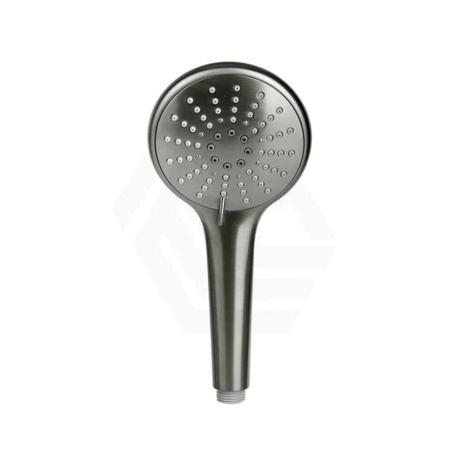 Meir 3 Functions Round Hand Held Shower Abs Variant Colour Available Gunmetal Grey Handheld Showers
