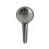 Meir 3 Functions Round Hand Held Shower Abs Variant Colour Available Gunmetal Grey Handheld Showers