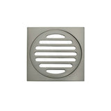 Meir Square Brass Floor Grate Shower Drain 100Mm Outlet Variant Colour Available Wastes