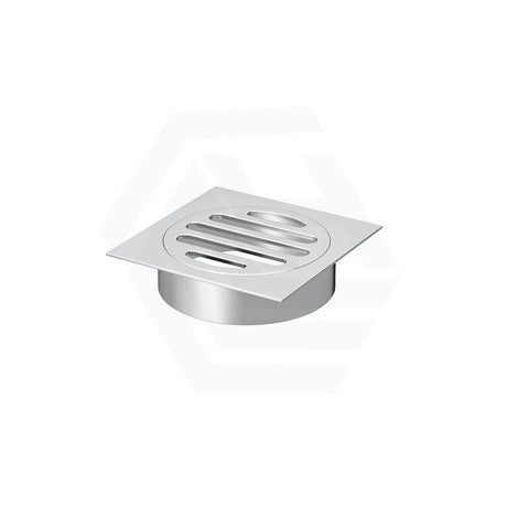 Meir Square Brass Floor Grate Shower Drain 80Mm Outlet Variant Colour Available Wastes