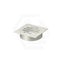 Meir Square Brass Floor Grate Shower Drain 80Mm Outlet Variant Colour Available Wastes
