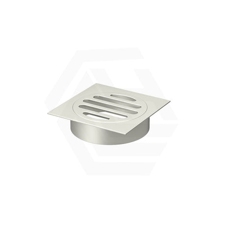 Meir Square Brass Floor Grate Shower Drain 80Mm Outlet Variant Colour Available Wastes