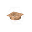 Meir Square Pvd Lustre Bronze Brass Floor Grate Shower Drain 80Mm Outlet Wastes