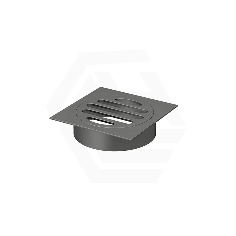 Meir Square Brass Floor Grate Shower Drain 80Mm Outlet Variant Colour Available Wastes