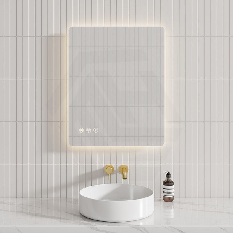 600/750/900/1200mm Rectangle Frameless Led Mirror Motion Sensor Auto On Backlit Horizontal/Vertical Installation