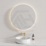 500/600750/800/900mm Round LED Mirror Auto Sensor 3 Colours Lighting Backlit