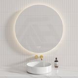 500/600750/800/900mm Round LED Mirror Auto Sensor 3 Colours Lighting Backlit