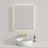 600/750/900/1200/1500mm Rectangle LED Mirror Auto Sensor 3 Colours Lighting Backlit Vertical/Horizontal