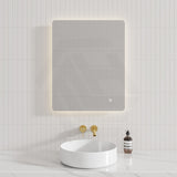 450/500/600/750/900/1200/1500mm Rectangle LED Mirror Touch Sensor Switch 3 Colours Lighting Backlit Horizontal/Vertical Installation