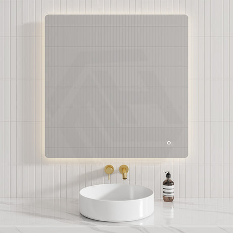 450/500/600/750/900/1200/1500mm Rectangle LED Mirror Touch Sensor Switch 3 Colours Lighting Backlit Horizontal/Vertical Installation