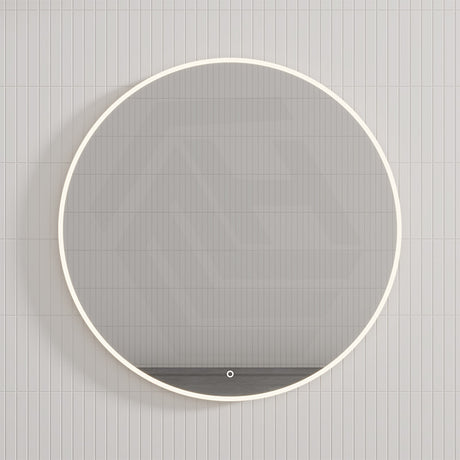 500/600/700/750/800/900/1200mm Round LED Mirror Touch Sensor Switch 3 Colours Lighting Acrylic Frontlit