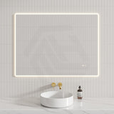 600/750/900/1200/1500mm Rectangle LED Mirror Auto Sensor Switch 3 Colours Lighting Acrylic Frontlit Vertical/Horizontal