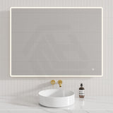 450/500/600/750/900/1200/1500mm Rectangle LED Mirror Touch Sensor Switch 3 Colours Lighting Acrylic Frontlit Horizontal/Vertical Installation