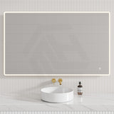 450/500/600/750/900/1200/1500mm Rectangle LED Mirror Touch Sensor Switch 3 Colours Lighting Acrylic Frontlit Horizontal/Vertical Installation