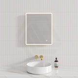 450/500/600/750/900/1200/1500mm Rectangle LED Mirror Touch Sensor Switch 3 Colours Lighting Acrylic Frontlit Horizontal/Vertical Installation