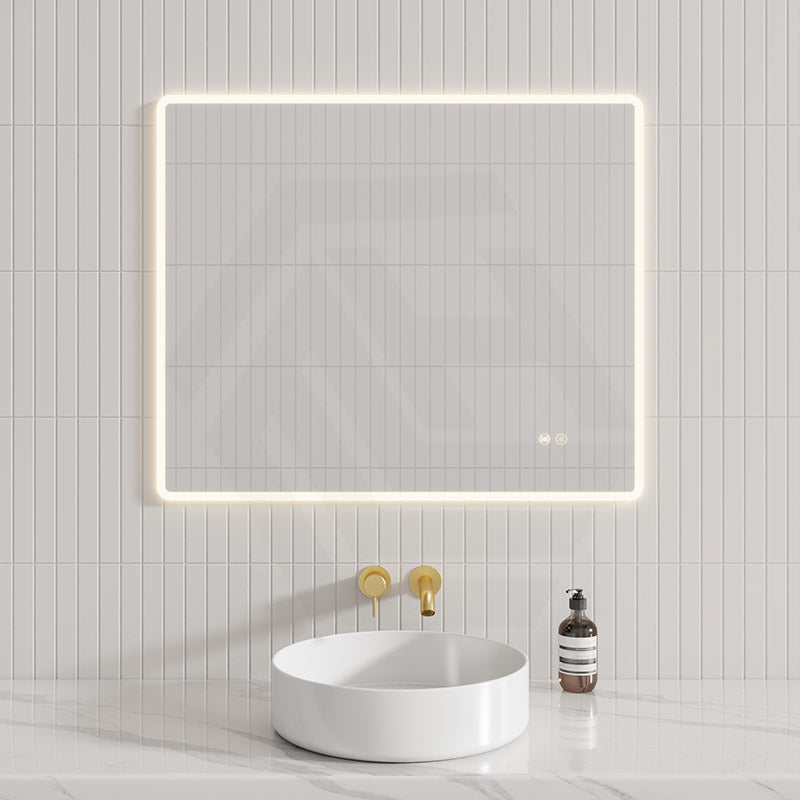 600/750/900/1200/1500mm Rectangle LED Mirror Auto Sensor Switch 3 Colours Lighting Acrylic Frontlit Vertical/Horizontal
