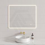 600/750/900/1200/1500mm Rectangle LED Mirror Auto Sensor Switch 3 Colours Lighting Acrylic Frontlit Vertical/Horizontal