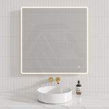 450/500/600/750/900/1200/1500mm Rectangle LED Mirror Touch Sensor Switch 3 Colours Lighting Acrylic Frontlit Horizontal/Vertical Installation