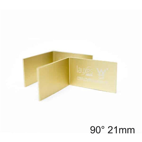 G#2(Gold) 90-Degree Lauxes Matte Gold Shower Grate Joiners 14/21/26mm