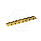 G#2(Gold) 100-5600mm Lauxes Shower Grate Drain Aluminium Matte Gold Slimline Tile Insert Indoor Outdoor Surface