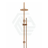 Meir 200/300Mm Round Overhead Shower Set With Hand Multi Colour Universal Water Inlet