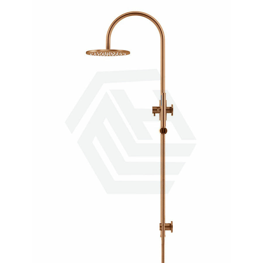 Meir 200/300Mm Round Overhead Shower Set With Hand Multi Colour Universal Water Inlet